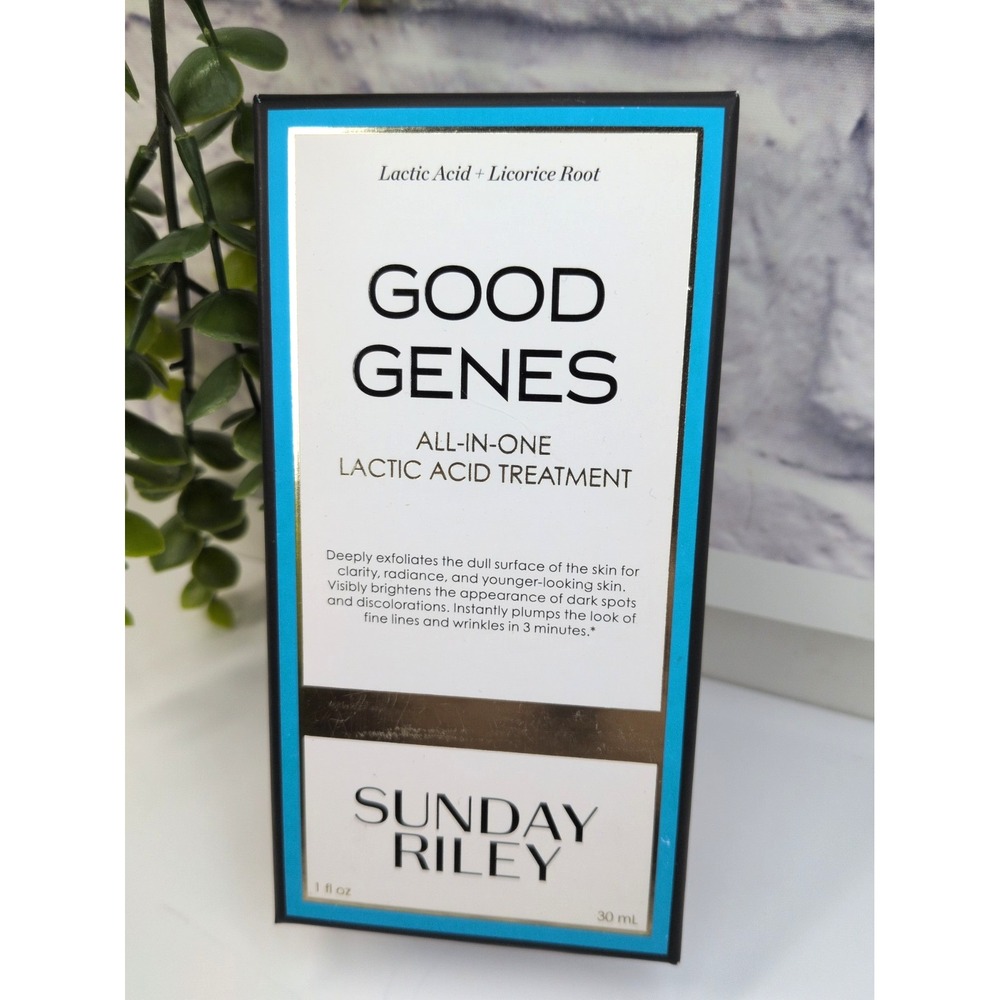 NEW SEALED RV$85🌿Sunday Riley Good Genes All-In-One Lactic Acid Treatment 1 oz